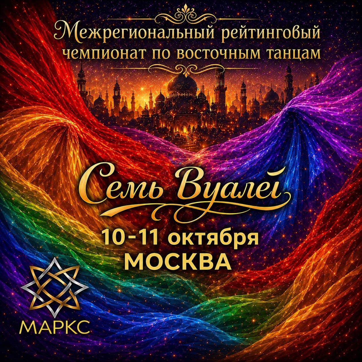 СЕМЬ ВУАЛЕЙ, 10-11 октября 2026, г. Москва